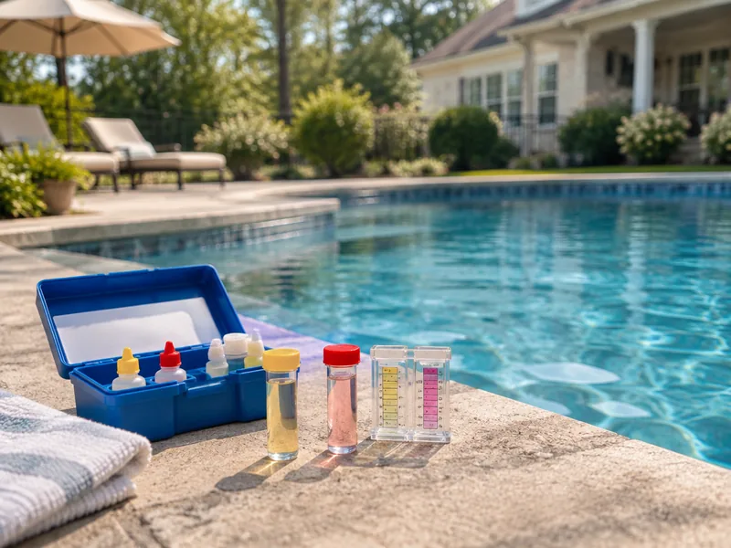 Illustrative pool service service