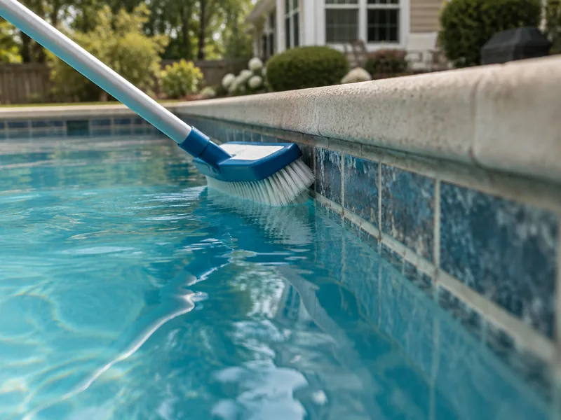 Illustrative pool service service