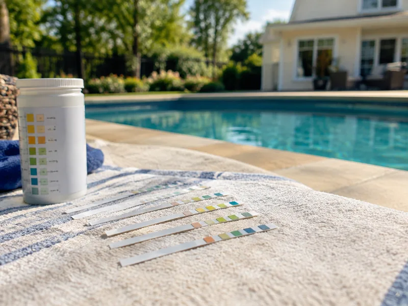 Illustrative pool service service