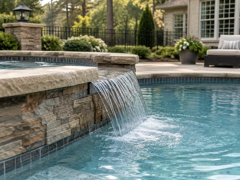 Illustrative pool service service