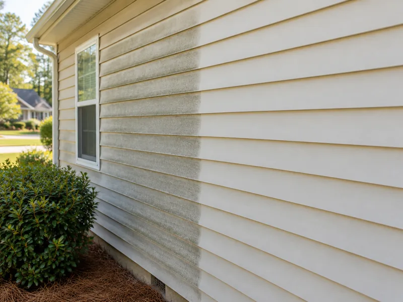 Illustrative pressure washing service