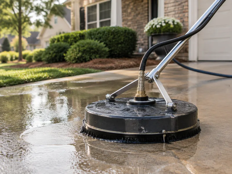Illustrative pressure washing service