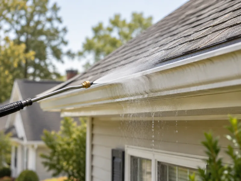 Illustrative pressure washing service