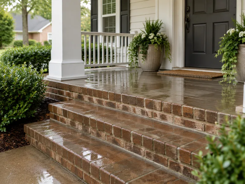 Illustrative pressure washing service