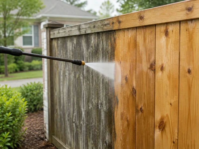 Illustrative pressure washing service