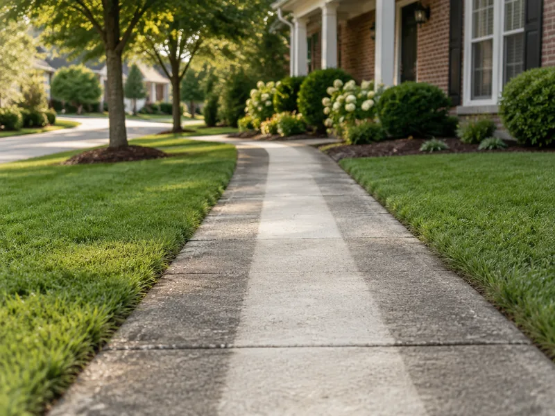 Illustrative pressure washing service