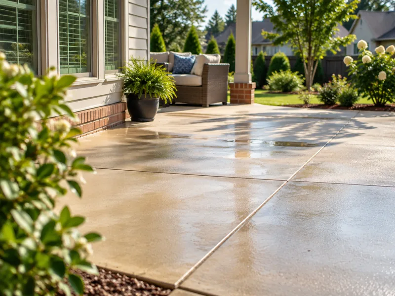 Illustrative pressure washing service