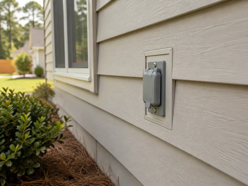 Illustrative siding service