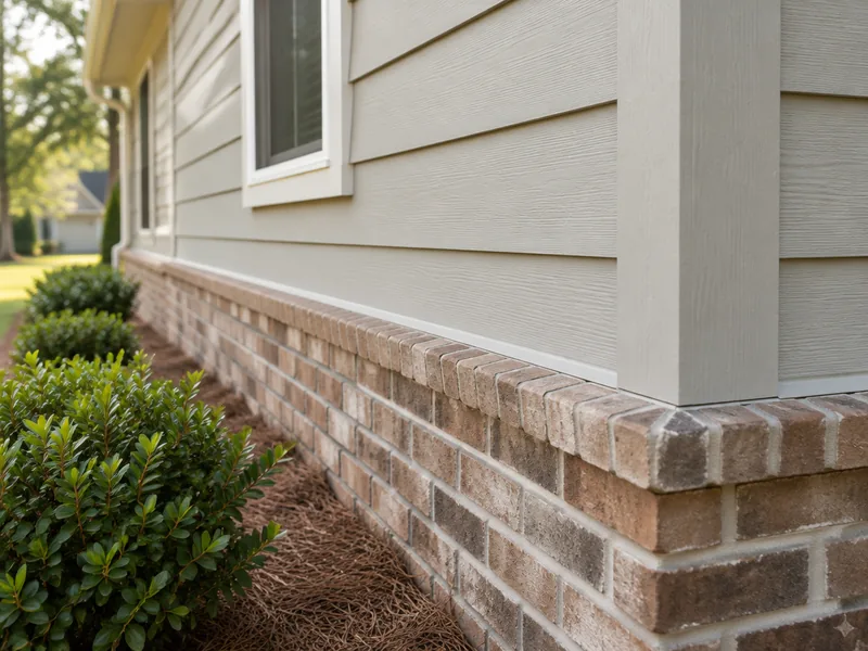 Illustrative siding service