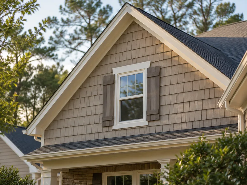 Illustrative siding service