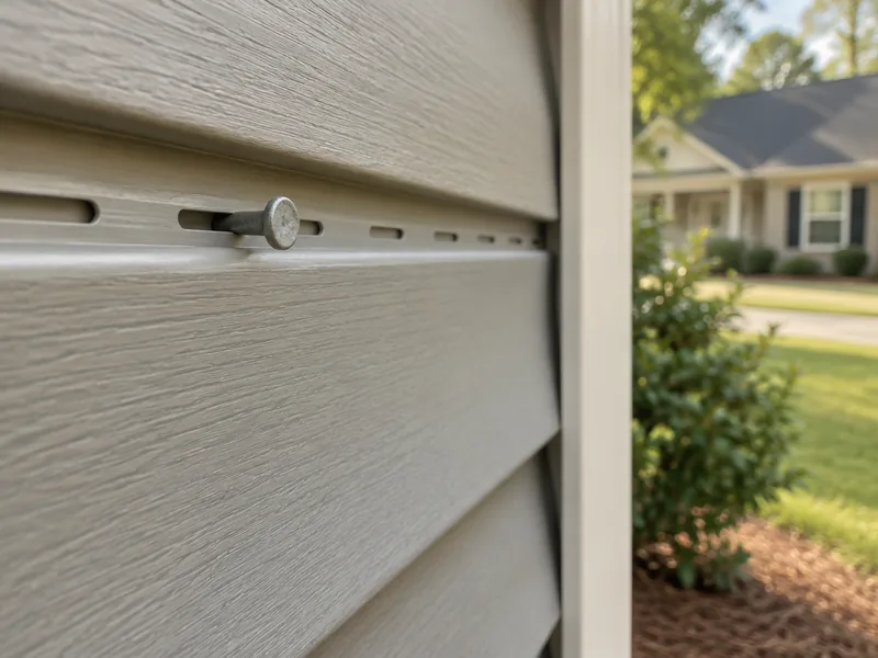 Illustrative siding service