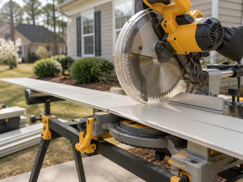 Illustrative siding service