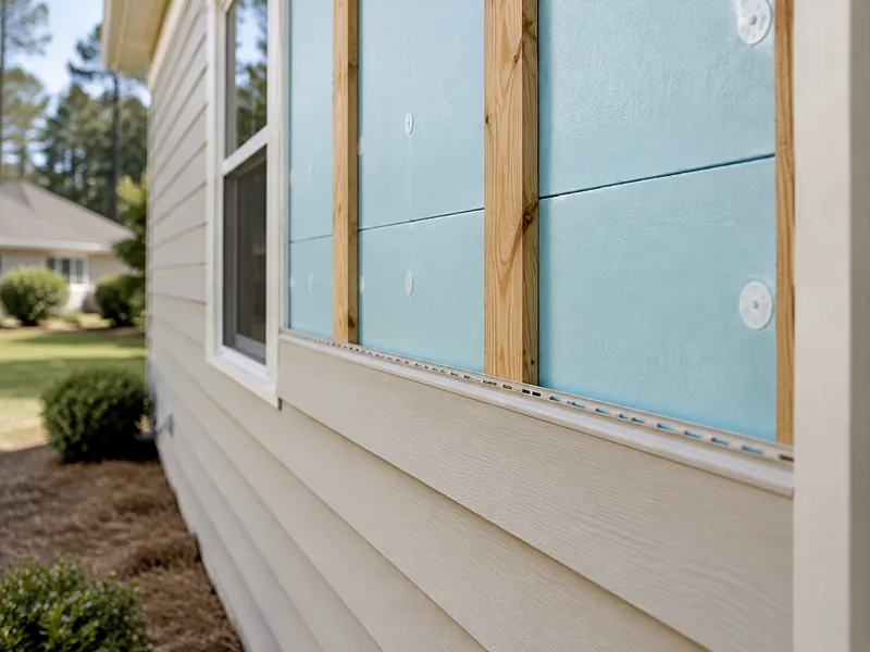 Illustrative siding service