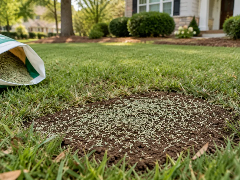 Illustrative stump grinding service