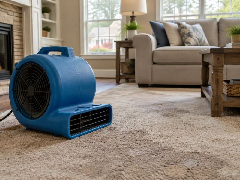 Illustrative water damage service