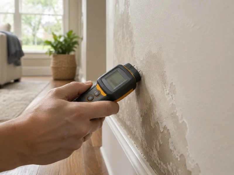 Illustrative water damage service