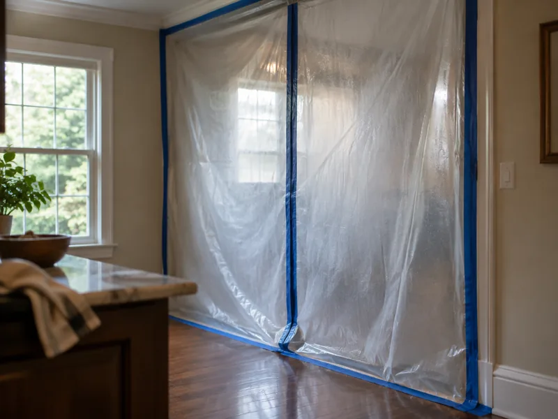 Illustrative water damage service